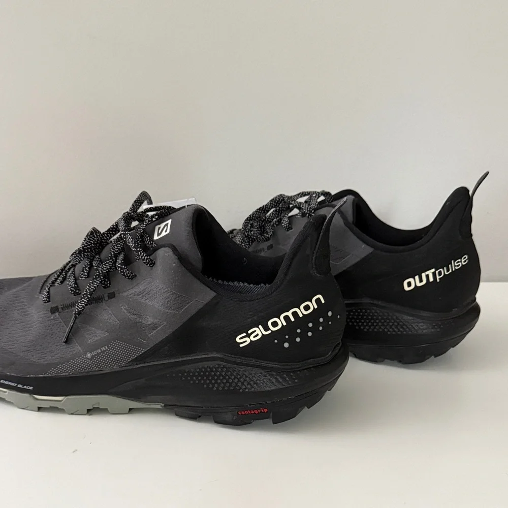Salomon Men's Black and Gray Athletic Shoes - Picture 1 of 5